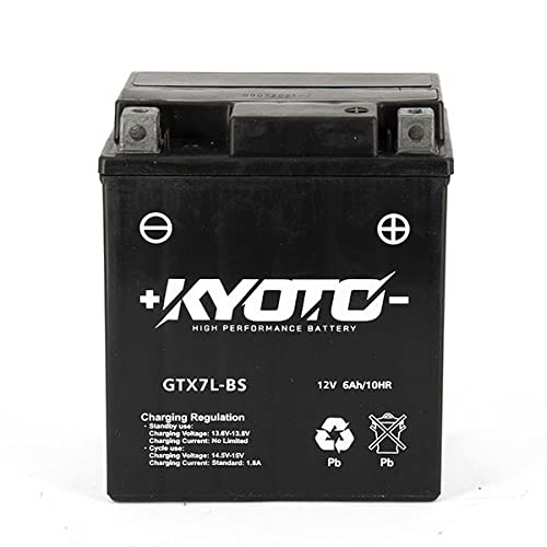 Batteria auto KYOTO Moto GTX7L BS EN AGM 12V 6Ah 100A